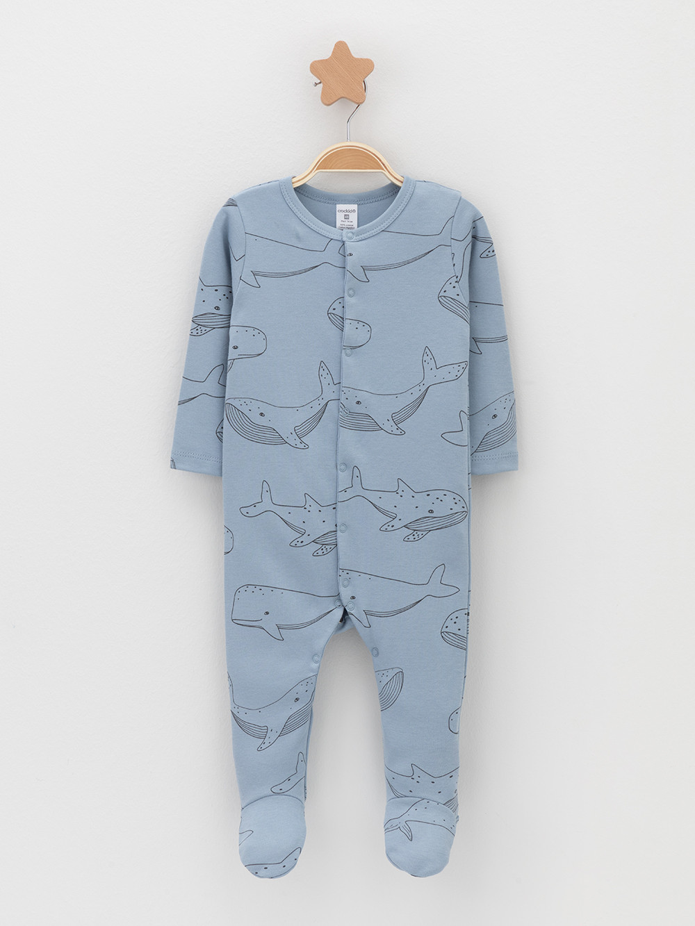 Комбинезон для новорожденных, артикул: К 6541-2уп, цвет: синий, фото 3