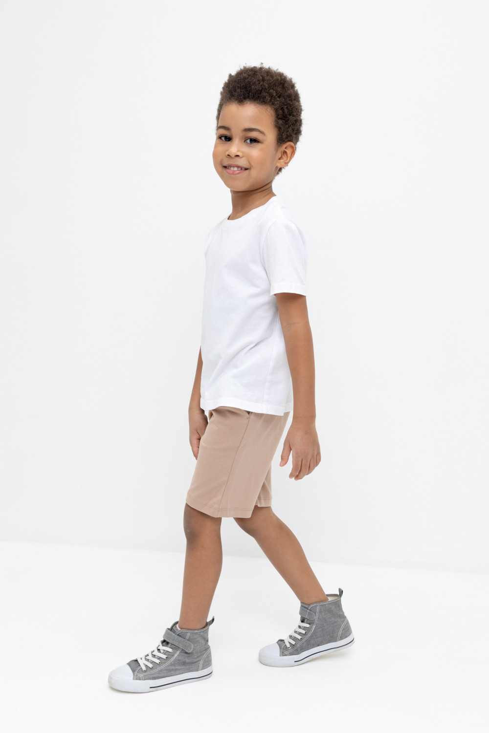 Шорты для мальчика, артикул: К 400695, цвет: бежевый, фото 3