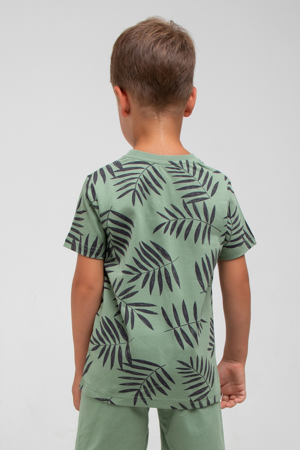 Футболка для мальчика, артикул: К 301722, цвет: зеленый, фото 3