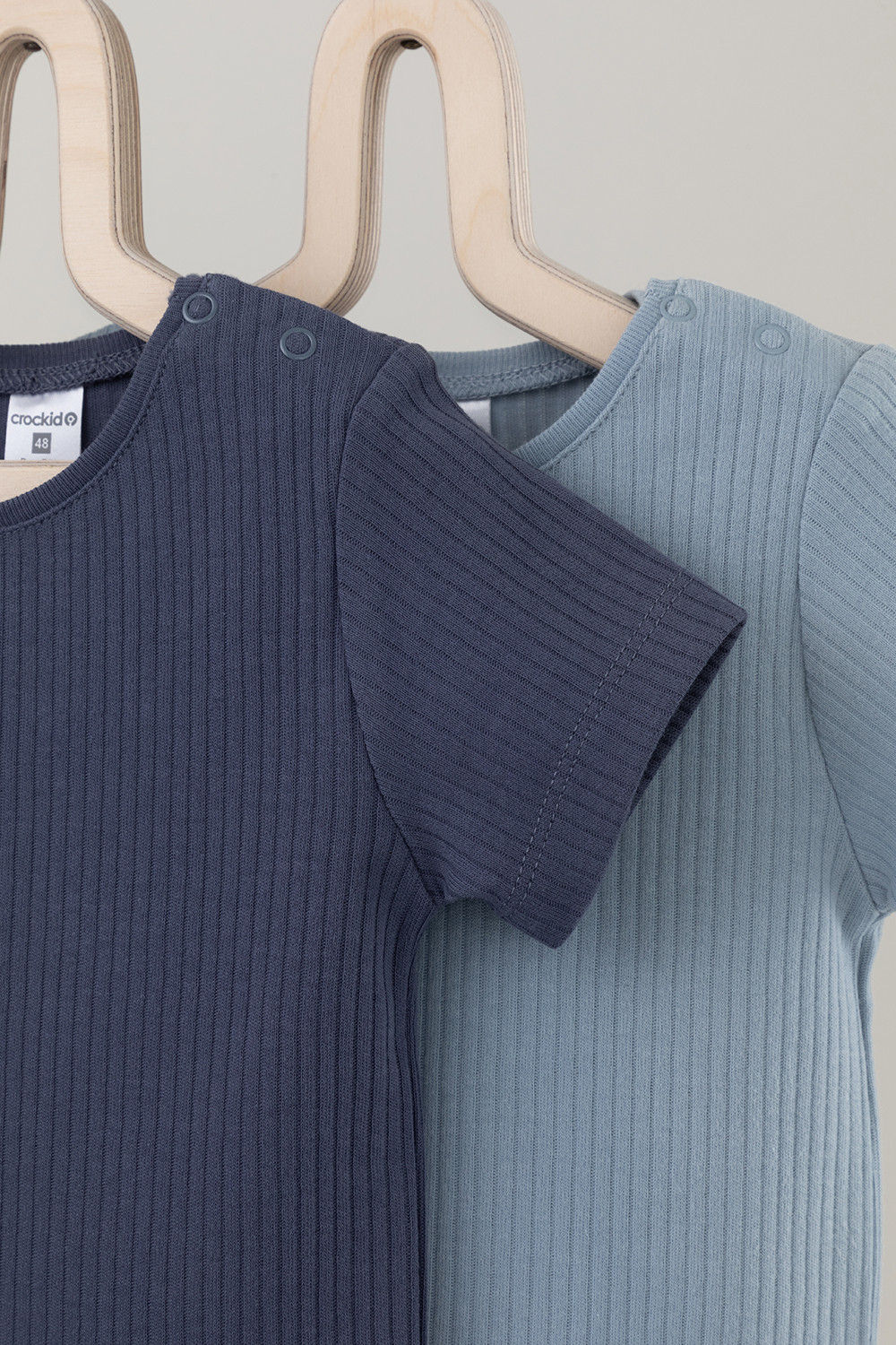 Футболка для новорожденных, артикул: К 302521-2уп, цвет: синий, фото 3