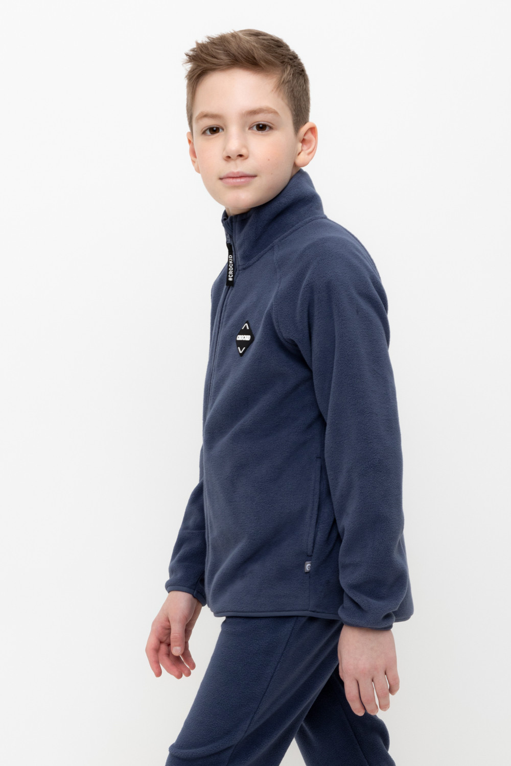 Куртка для мальчика, артикул: ФЛ 34011/30 ГР, цвет: синий, фото 3