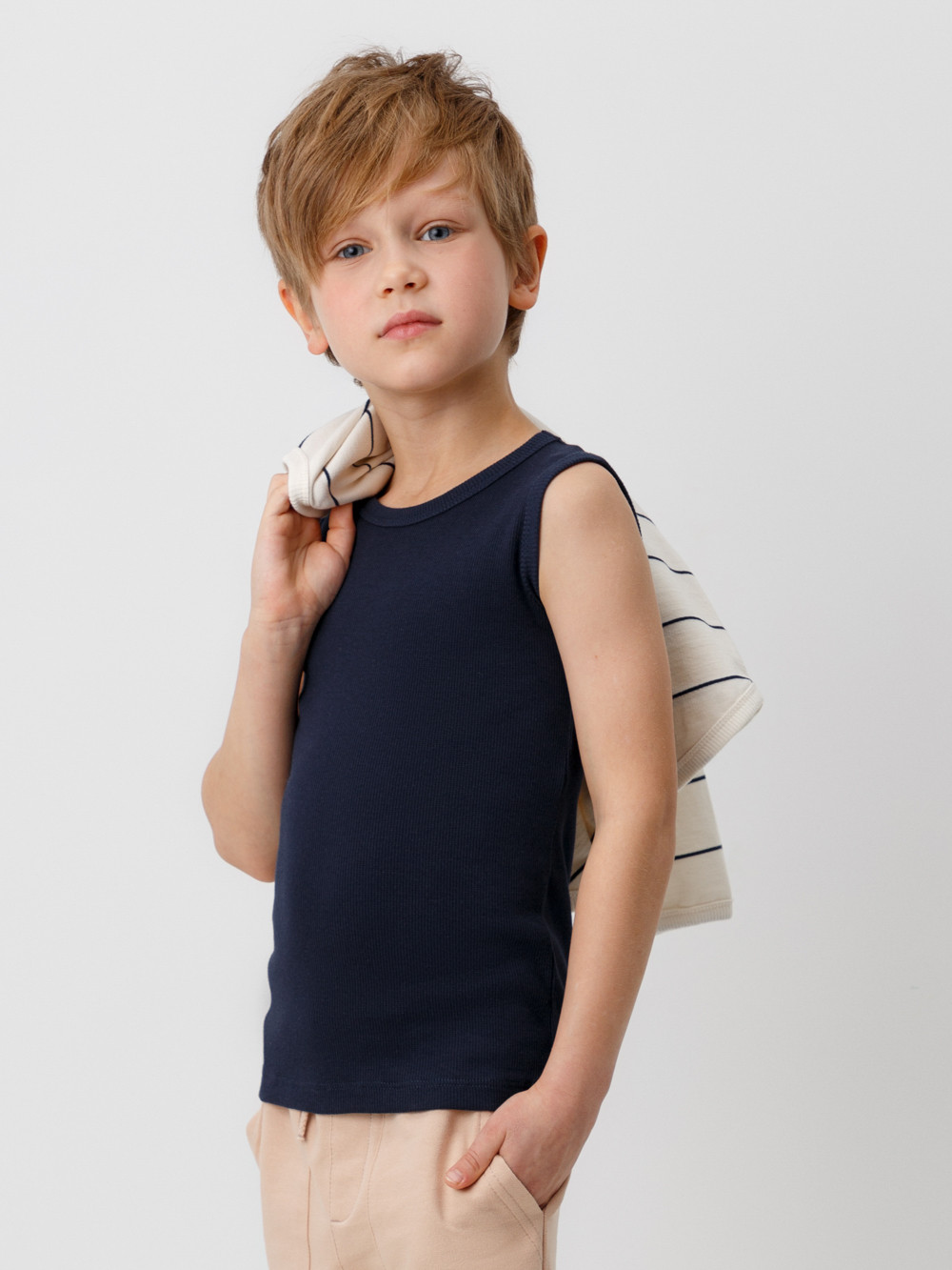 Футболка для мальчика, артикул: КП 301749, цвет: синий, фото 3