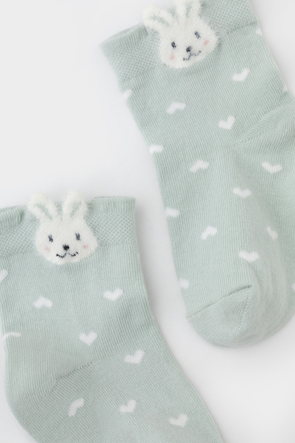 Носки для девочки, артикул: К 9683/2 АТ, цвет: зеленый, фото 3