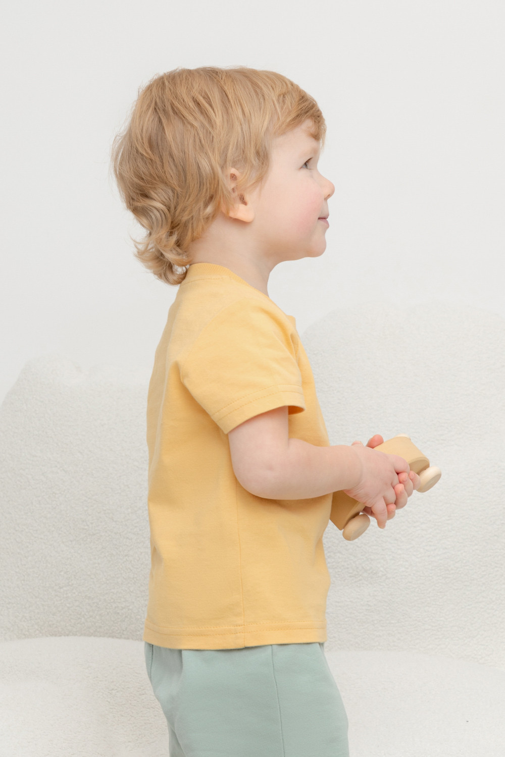 Футболка для мальчика, артикул: КР 302409, цвет: желтый, фото 3