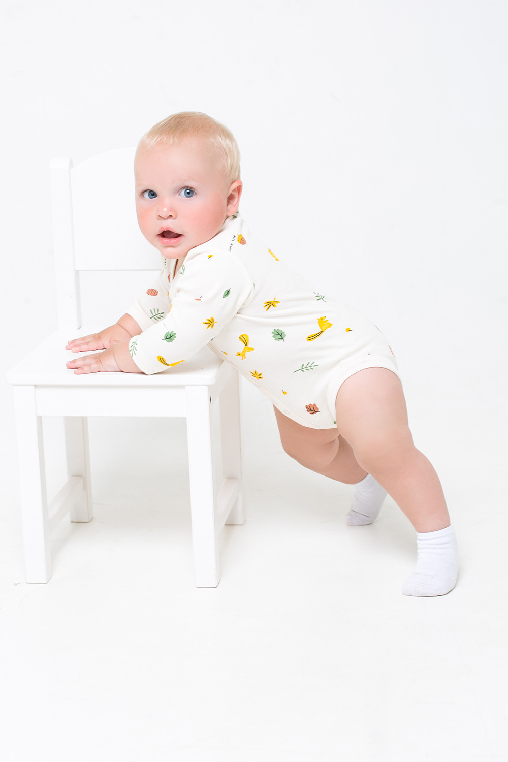 Боди для новорожденных, артикул: К 6207, цвет: сливки2, фото 3