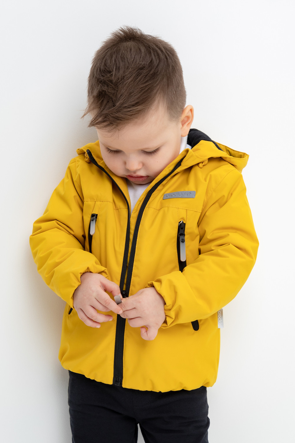 Куртки для мальчика, артикул: ВК 30071/8 УЗГ, цвет: желтый, фото 4