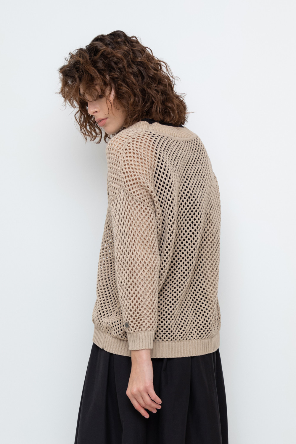 Жакеты, куртки женские для мам, артикул: ЕВ 30150, цвет: бежевый, фото 4