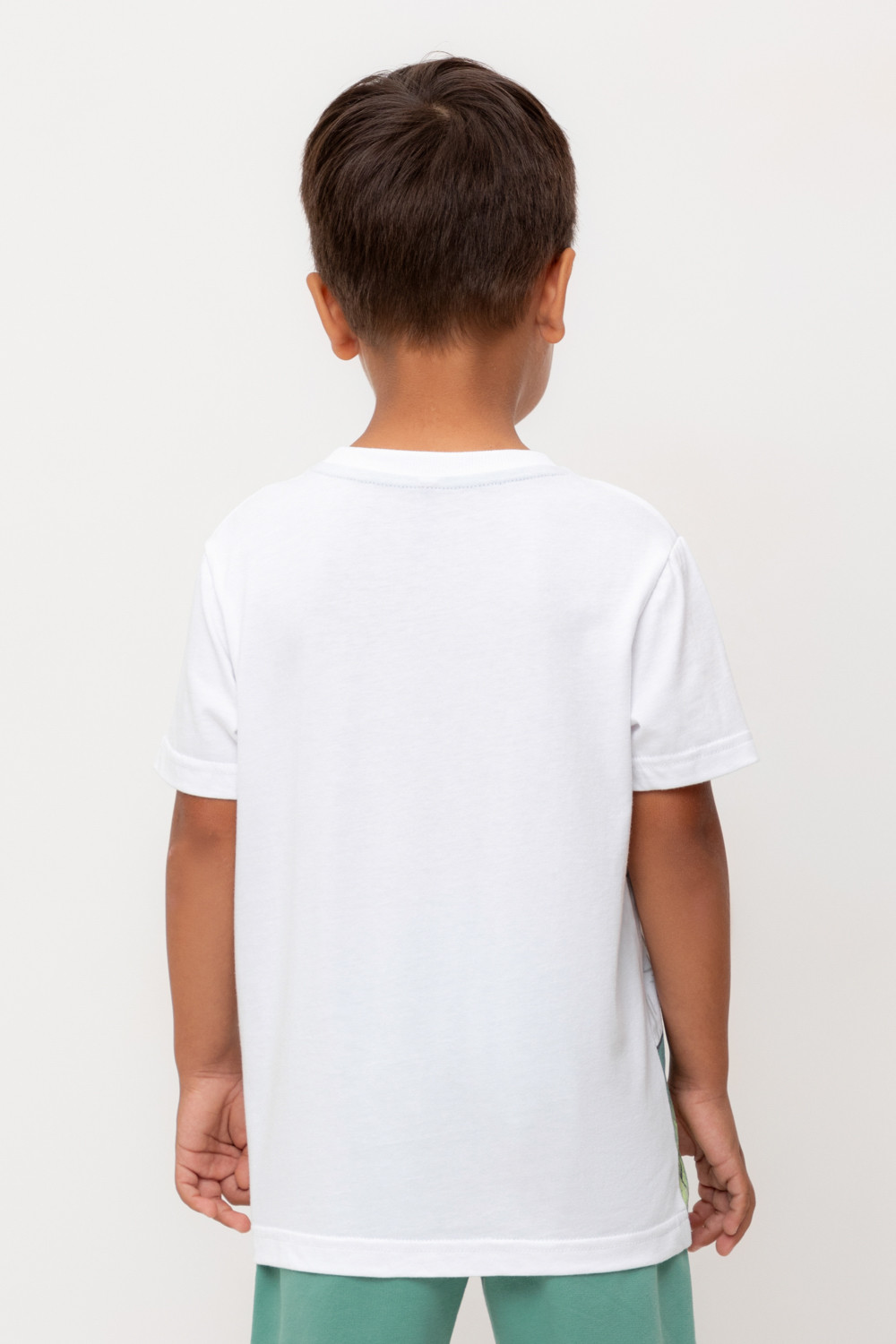 Футболка для мальчика, артикул: КР 302739, цвет: белый, фото 4