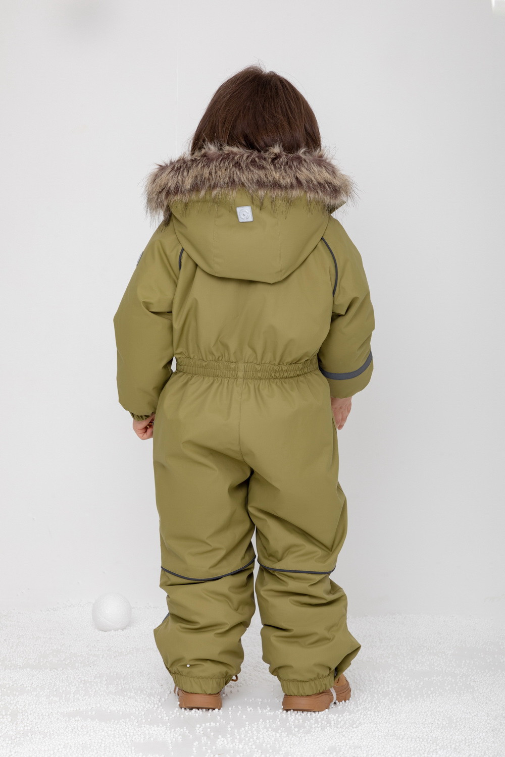 Комбинезоны утепленные для мальчика, артикул: ВК 60102/3 ГР ( 98-122), цвет: зеленый, фото 4