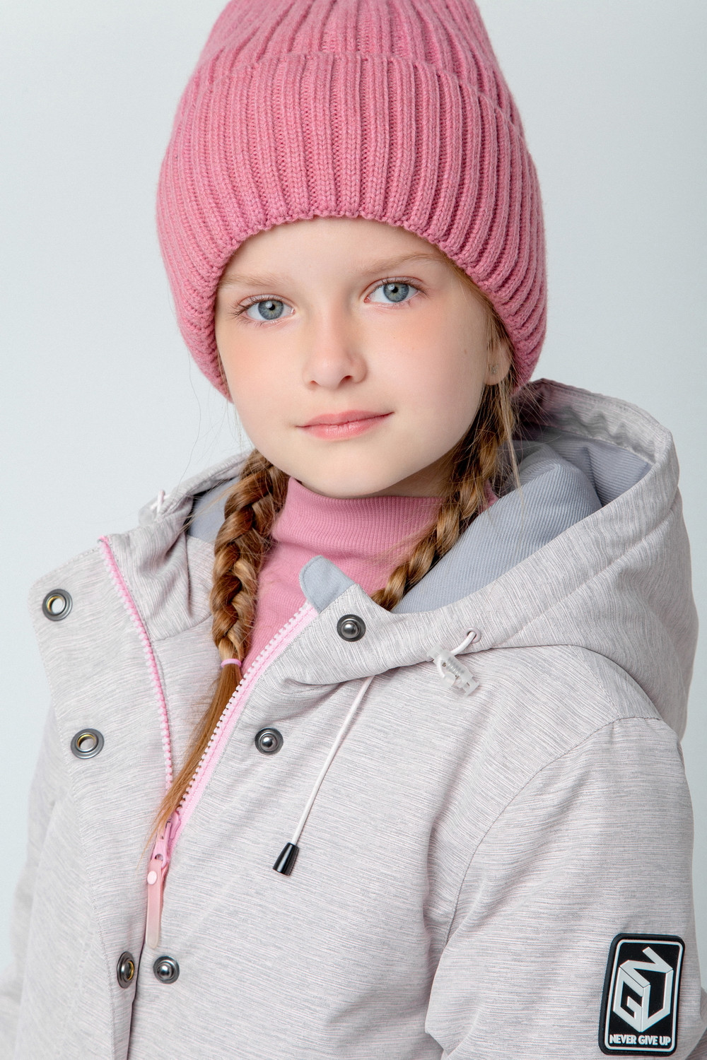 Шапка для девочки, артикул: КВ 20333/ш, цвет: красный, фото 4