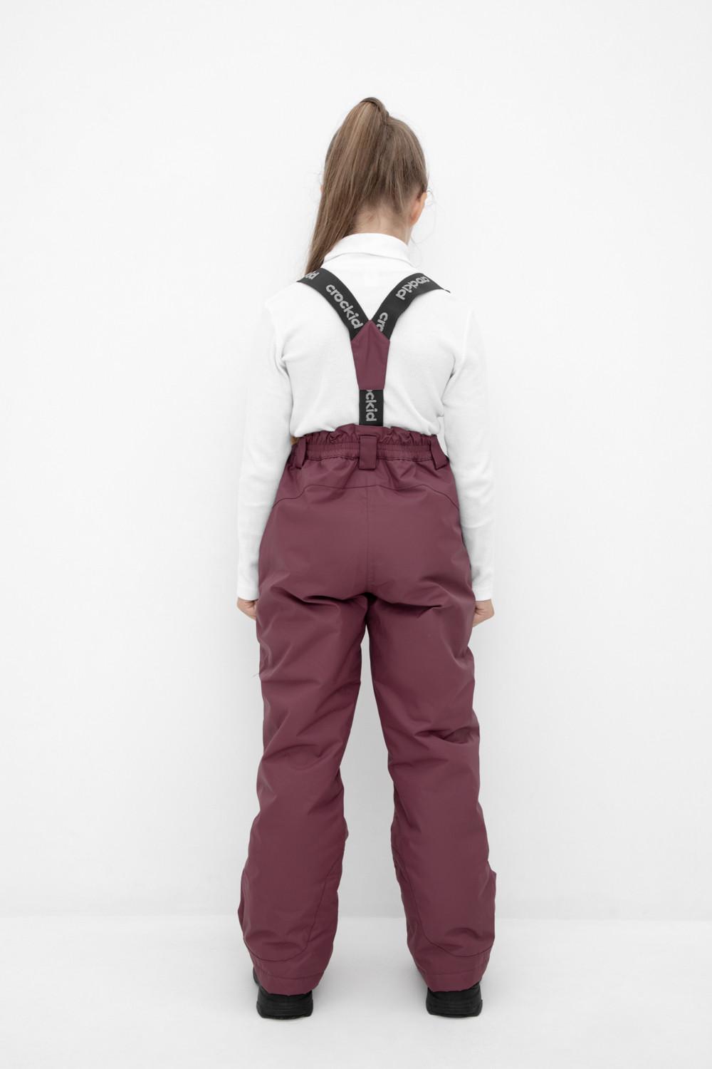 Брюки утепленные, артикул: ВК 40008/23/6 ГР, цвет: бордовый, фото 4