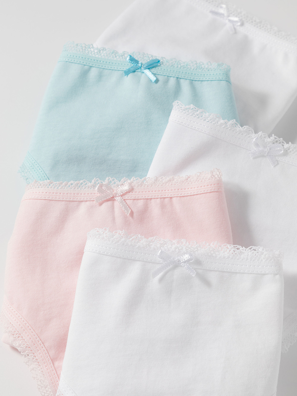 Трусы для девочки, артикул: МП 1931-5уп, цвет: белый, фото 4
