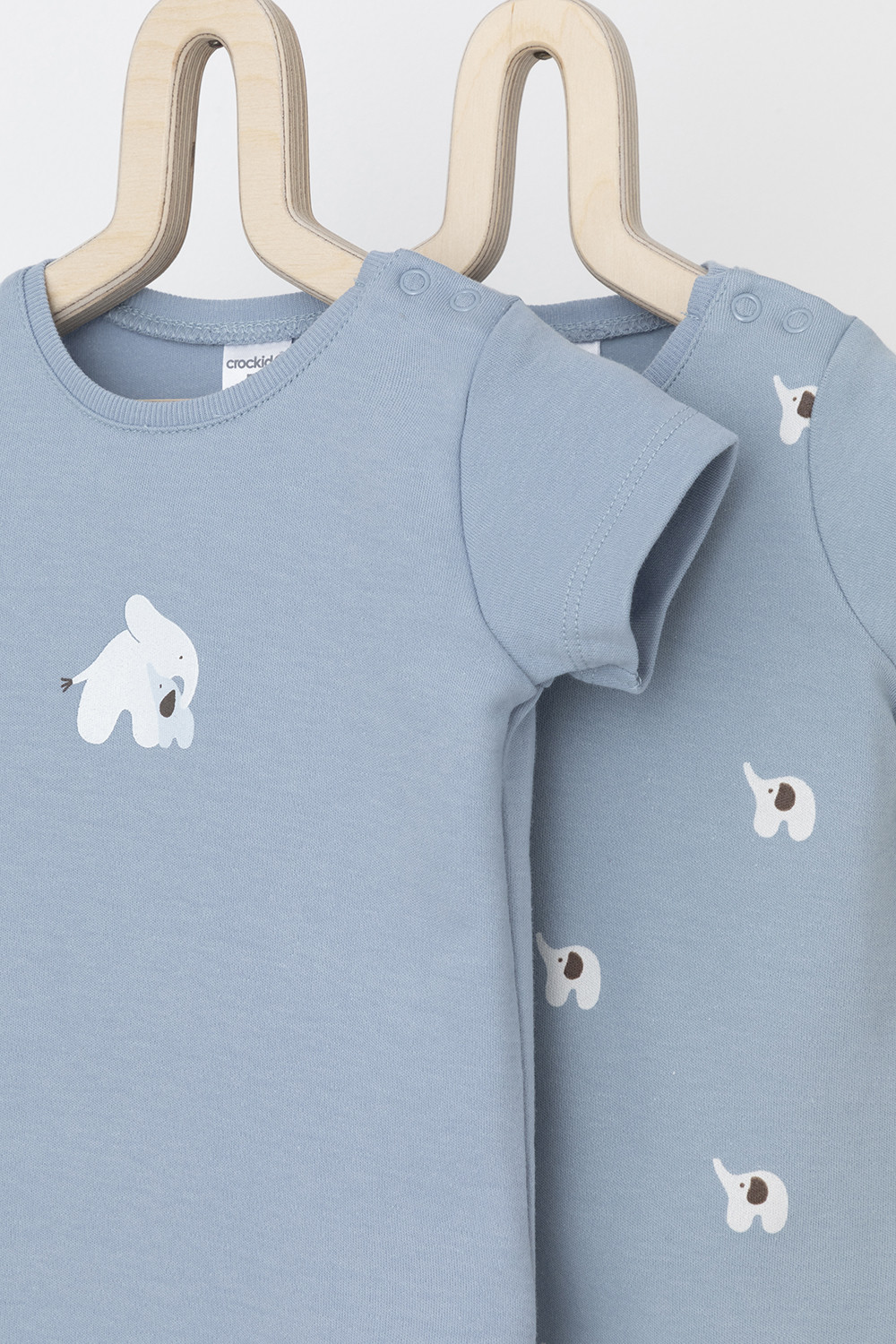 Боди для новорожденных, артикул: К 6239-2уп, цвет: синий, фото 4