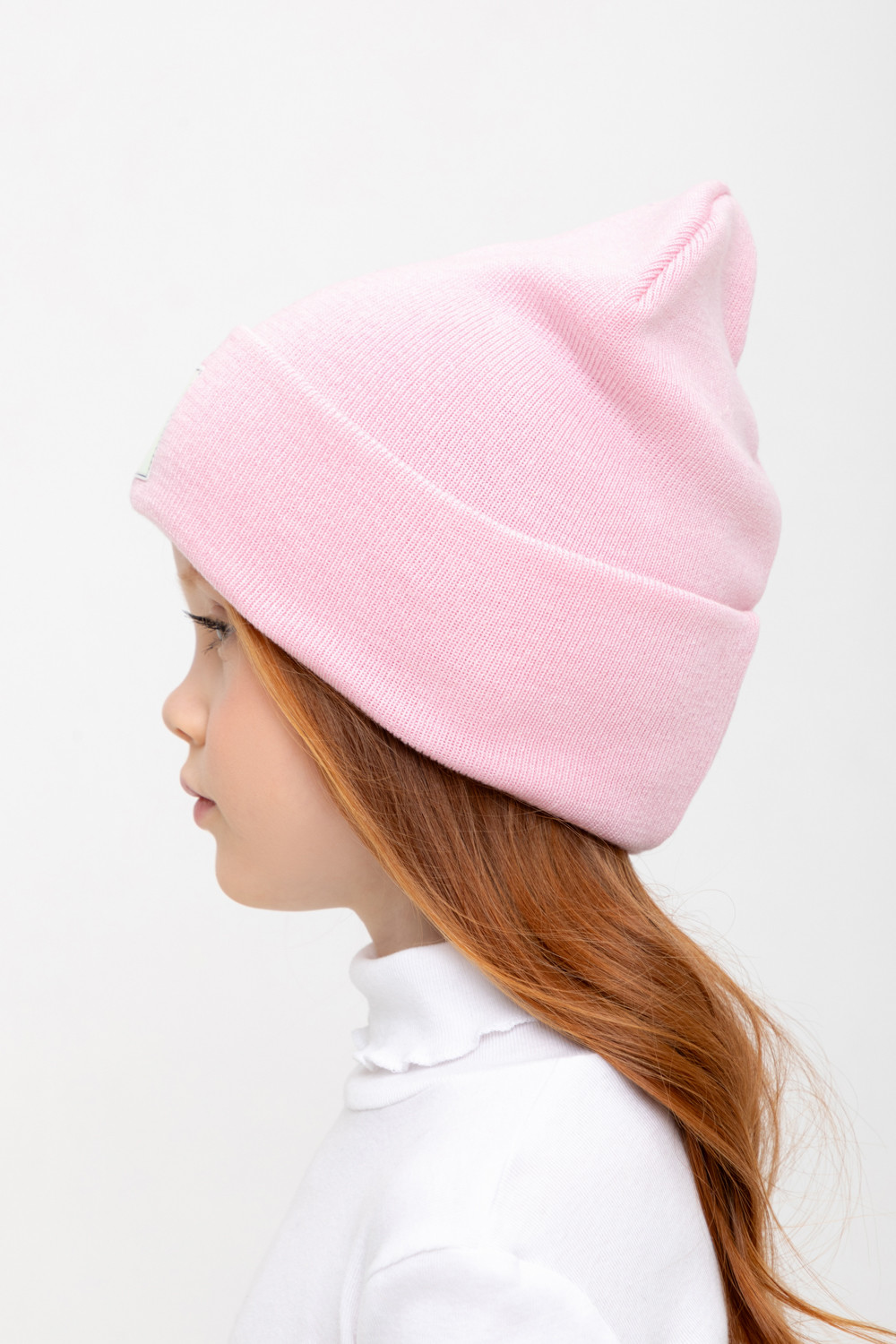Шапка для девочки, артикул: КВ 20381, цвет: розовый, фото 4