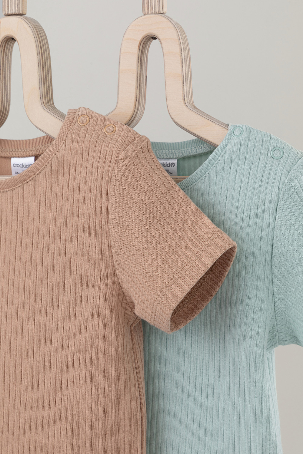 Футболка для новорожденных, артикул: К 302521-2уп, цвет: голубой, фото 4