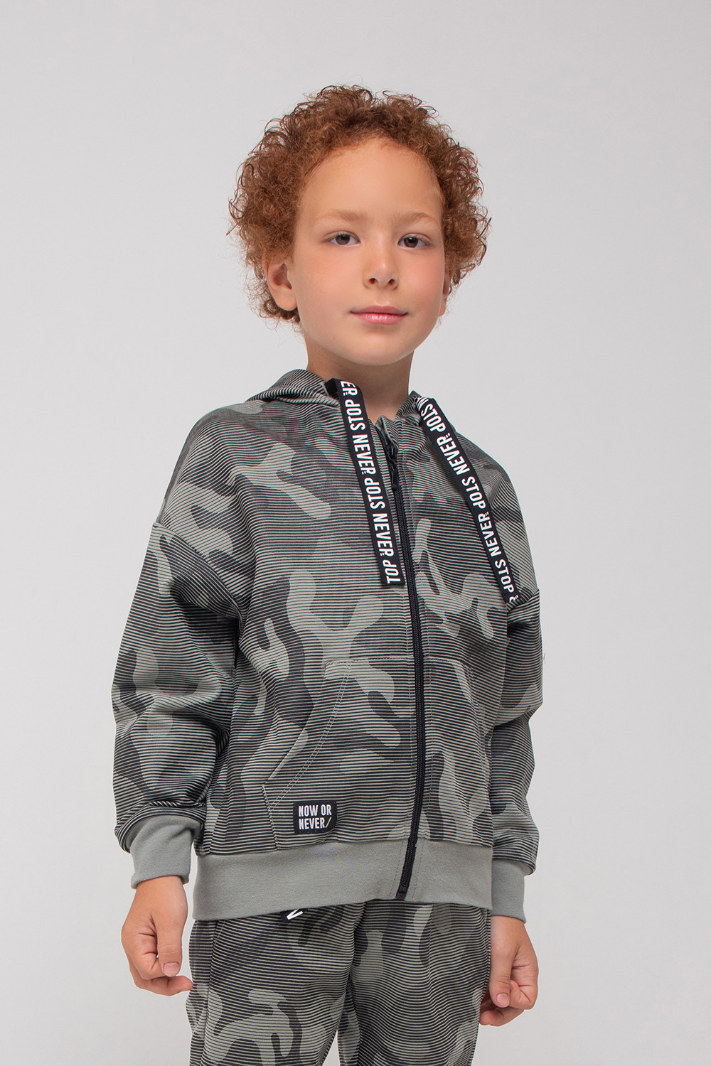 Жакет для мальчика, артикул: КР 301685, цвет: зеленый, фото 4