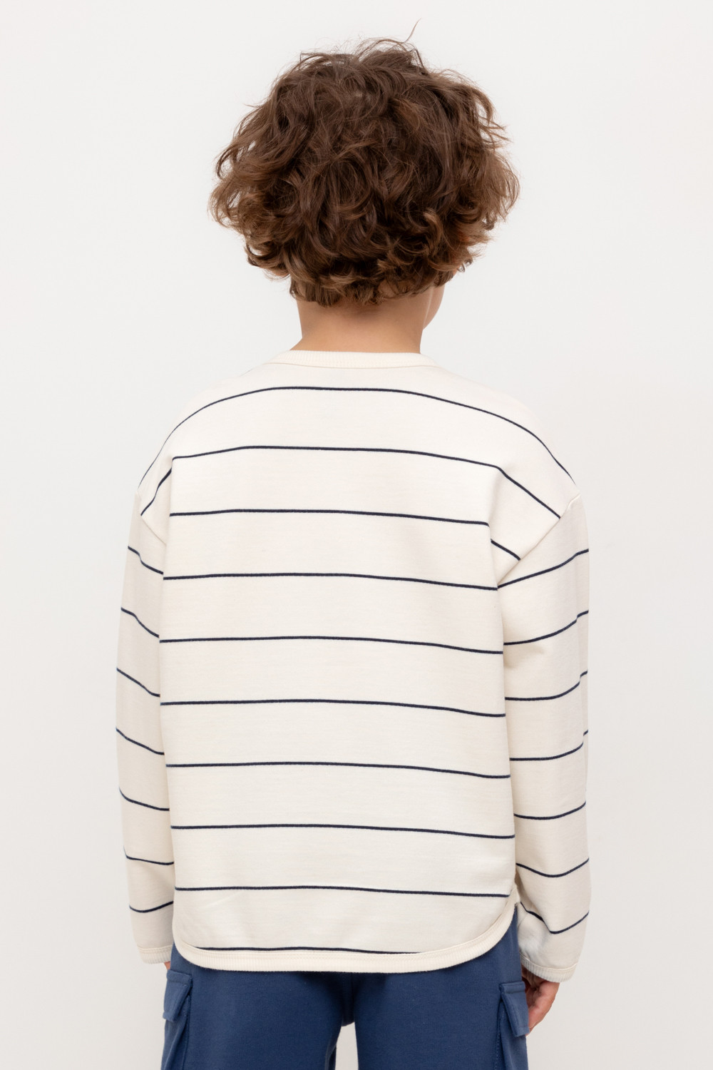 Свитшоты для мальчика, артикул: КР 302755, цвет: сахар, фото 4