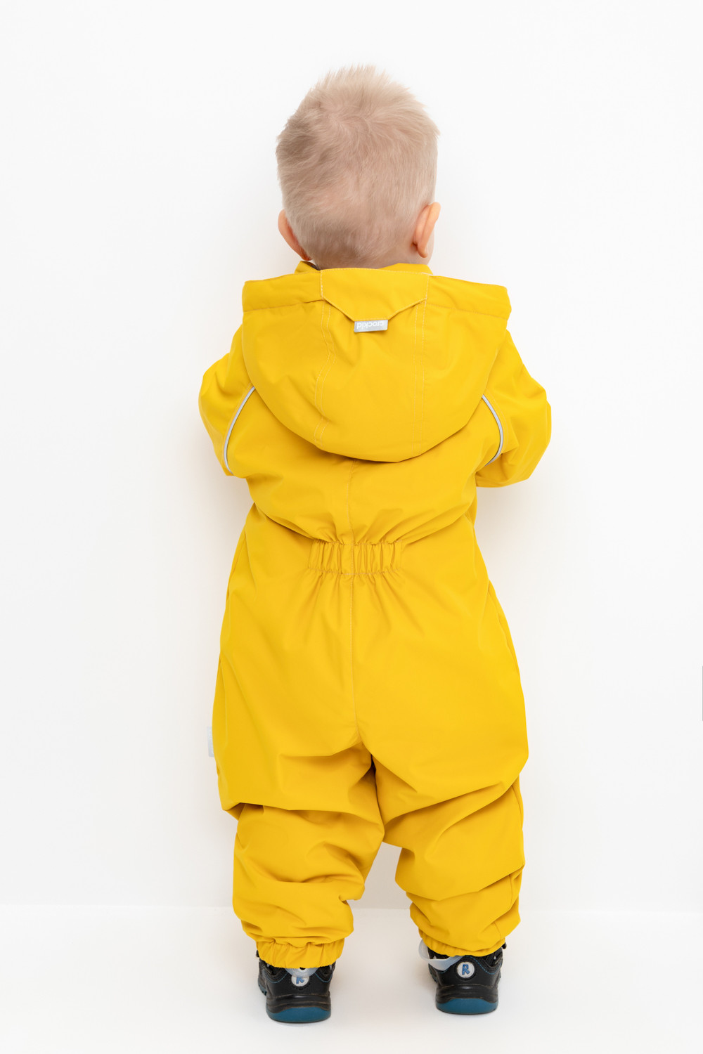 Комбинезоны утепленные для мальчика, артикул: ВК 60086/5 Ал, цвет: желтый, фото 4