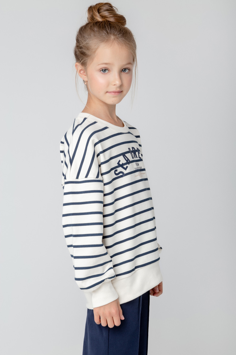 Джемпер для девочки, артикул: КР 302068, цвет: светло-бежевый, фото 4