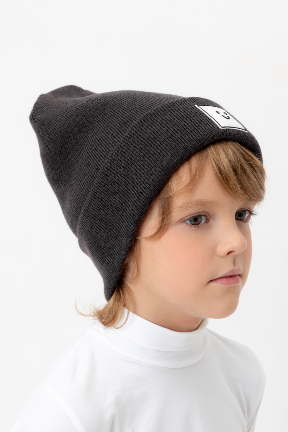 Шапка, артикул: КВ 20397/ш, цвет: темно-серый, фото 4