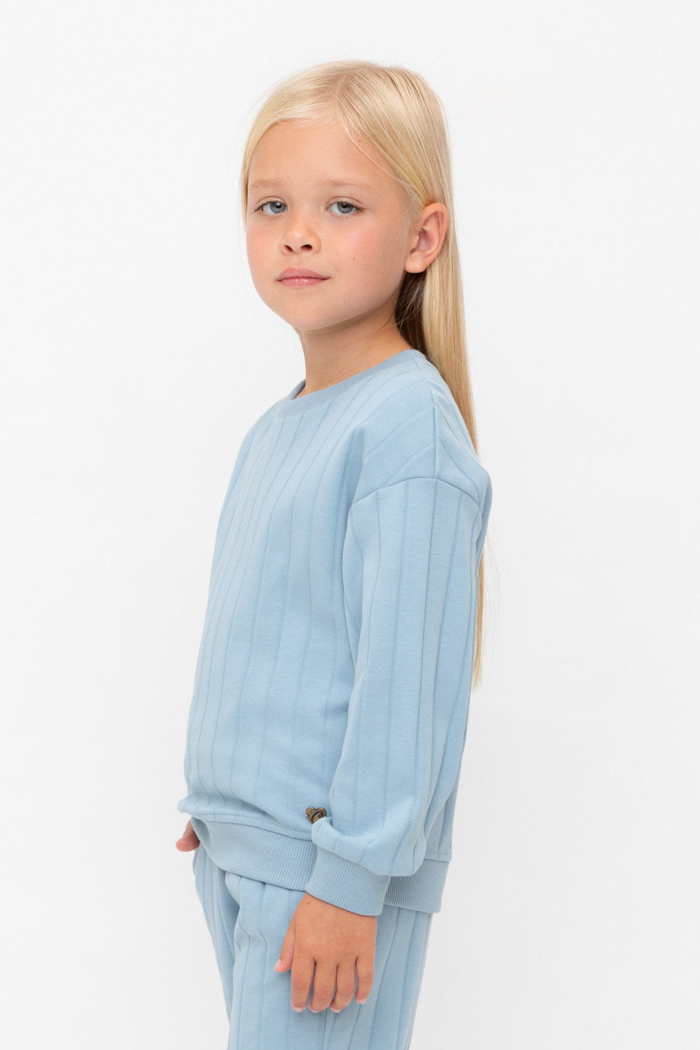 Джемпер для девочки, артикул: КР 302717, цвет: синий, фото 4