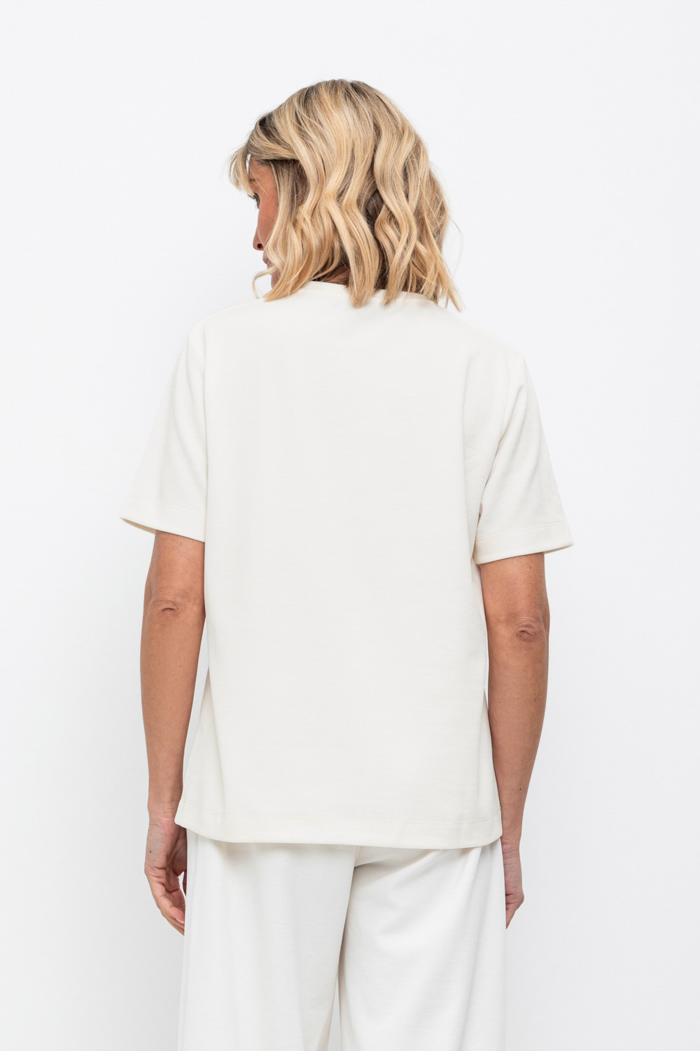 Футболки женские для мам, артикул: ЕВТ 3212, цвет: сливки2, фото 4