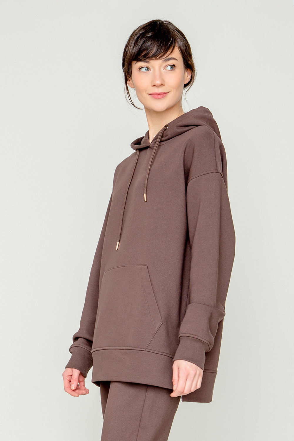 Толстовки женские для мам, артикул: ЕВТ 3119, цвет: коричневый, фото 4