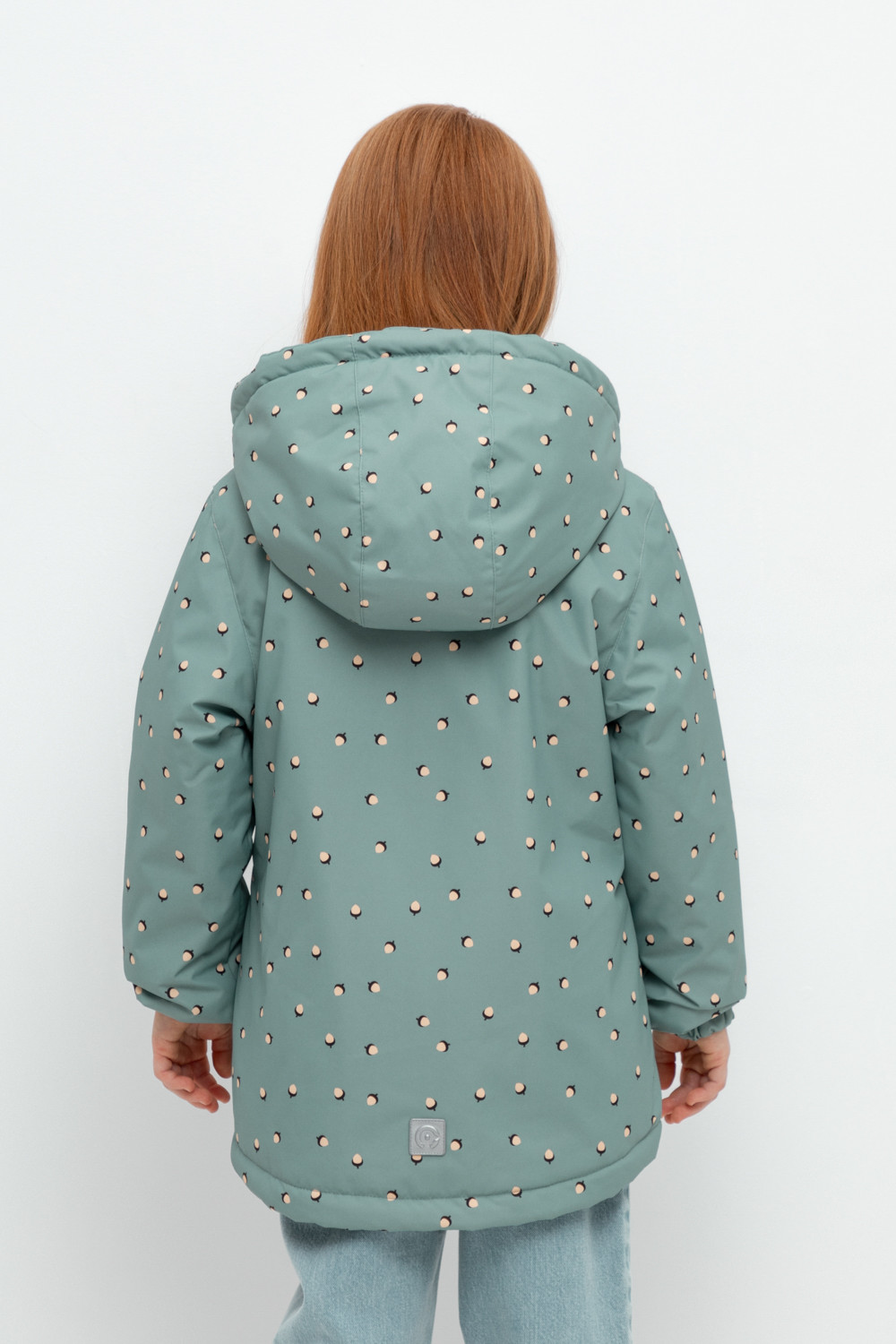 Куртка для девочки, артикул: ВК 38095/н/4 Ал, цвет: зеленый, фото 4