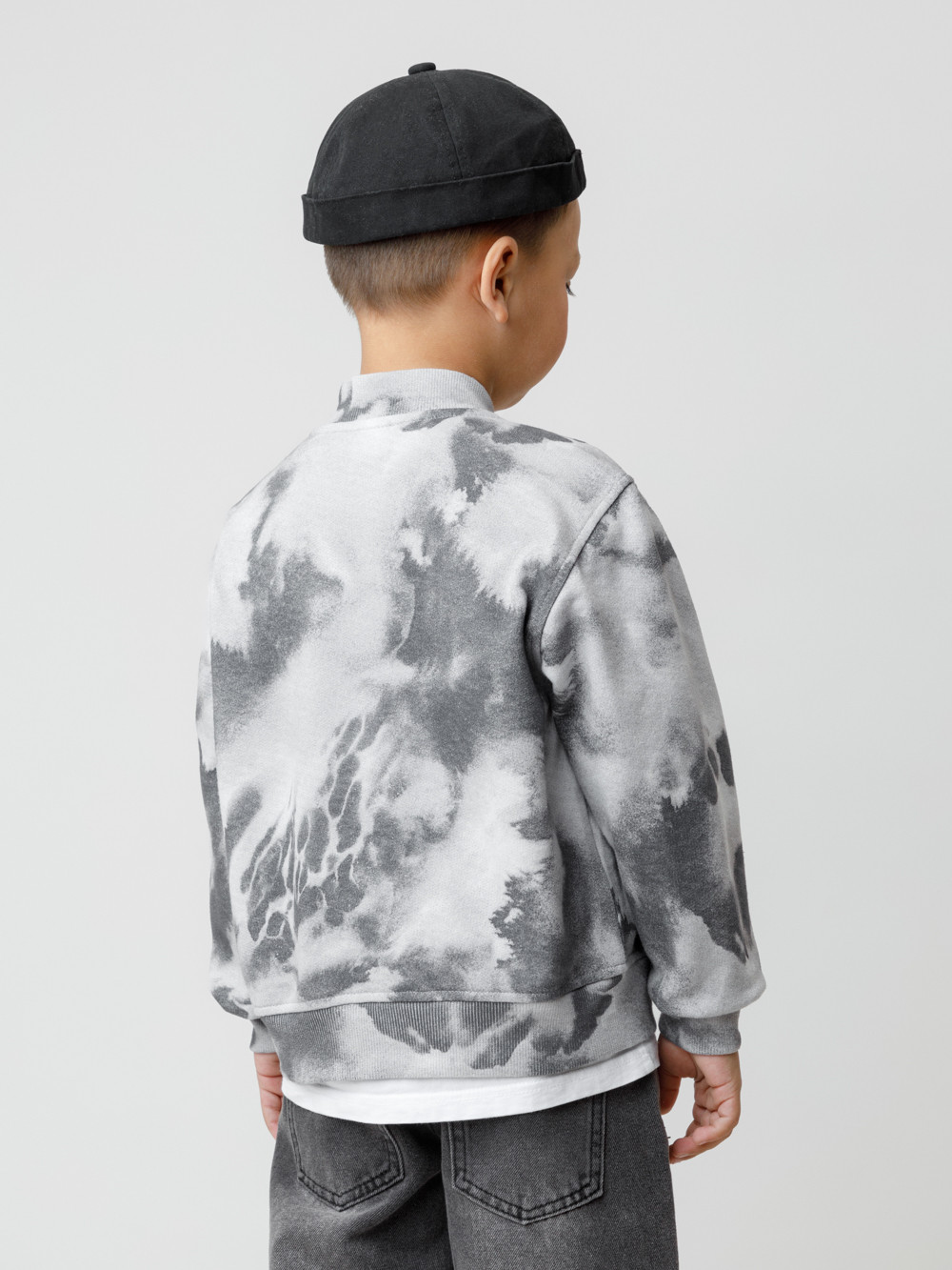 Жакет для мальчика, артикул: КР 302806, цвет: светло-серый5, фото 5