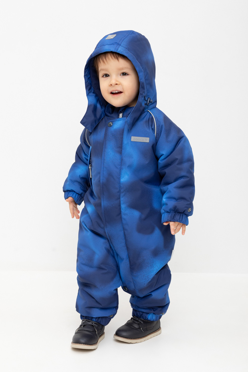 Комбинезоны утепленные для мальчика, артикул: ВК 60032/н/40 Ал, цвет: темно-синий, фото 5