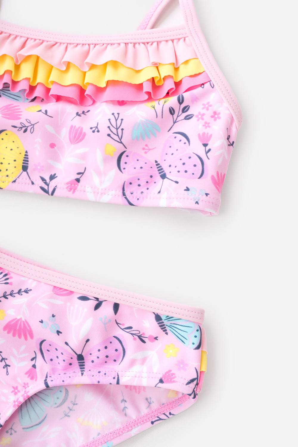 Купальник для девочки, артикул: ТК 17001/14н ХФ, цвет: светло-розовый, фото 5