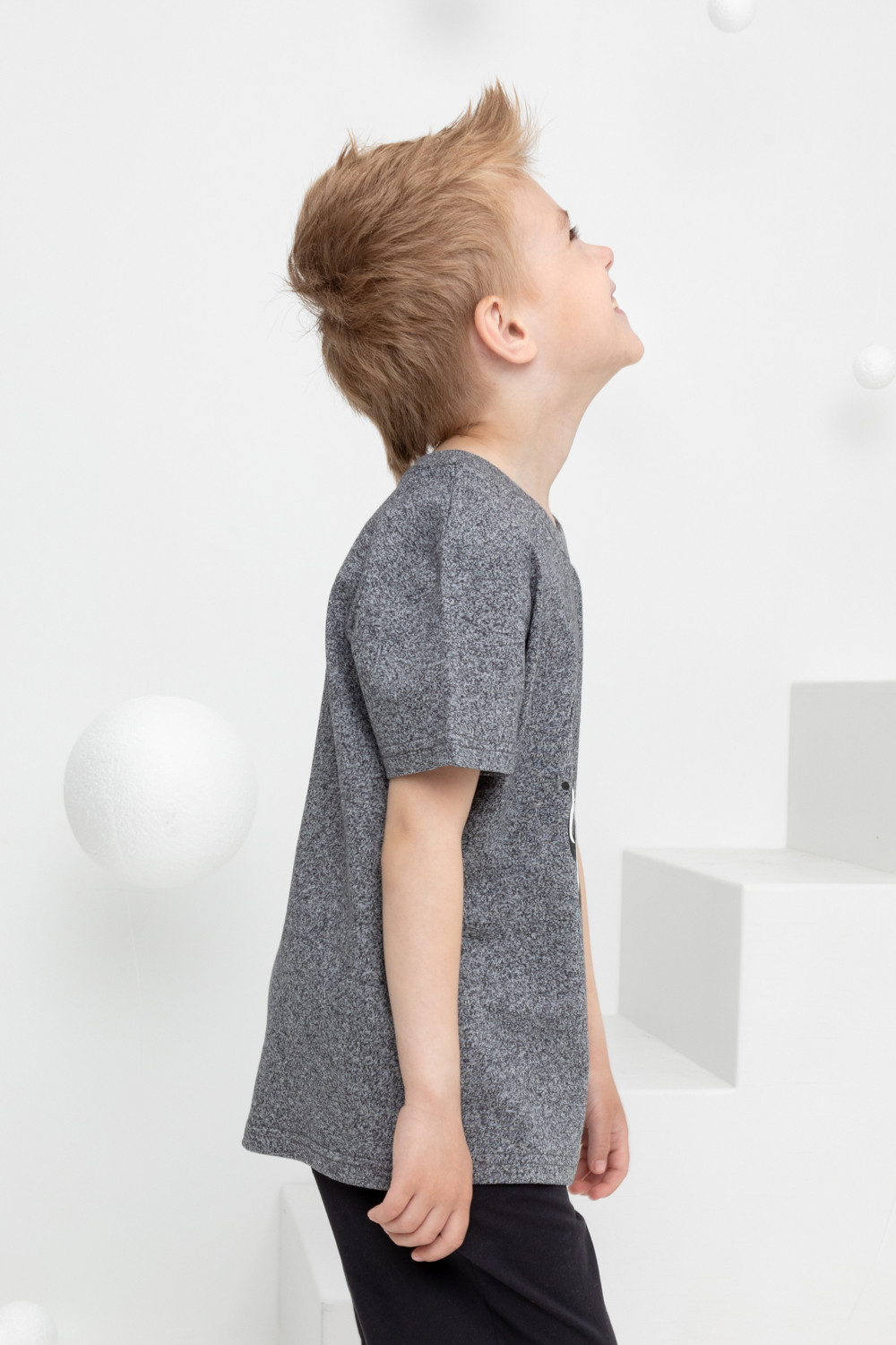 Футболка для мальчика, артикул: КР 302230, цвет: серый, фото 5