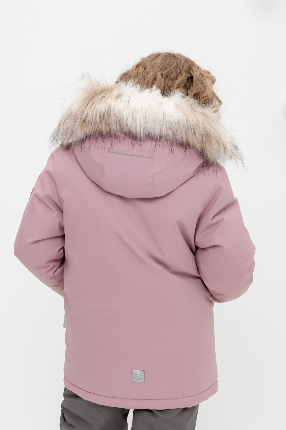 Куртка для девочки, артикул: ВК 38101/2 ГР, цвет: фиолетовый, фото 5