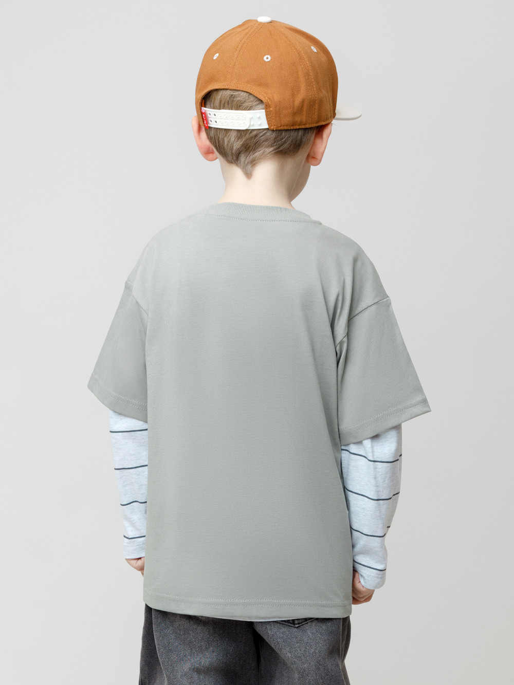 Футболка для мальчика, артикул: КР 302915, цвет: хаки, фото 5