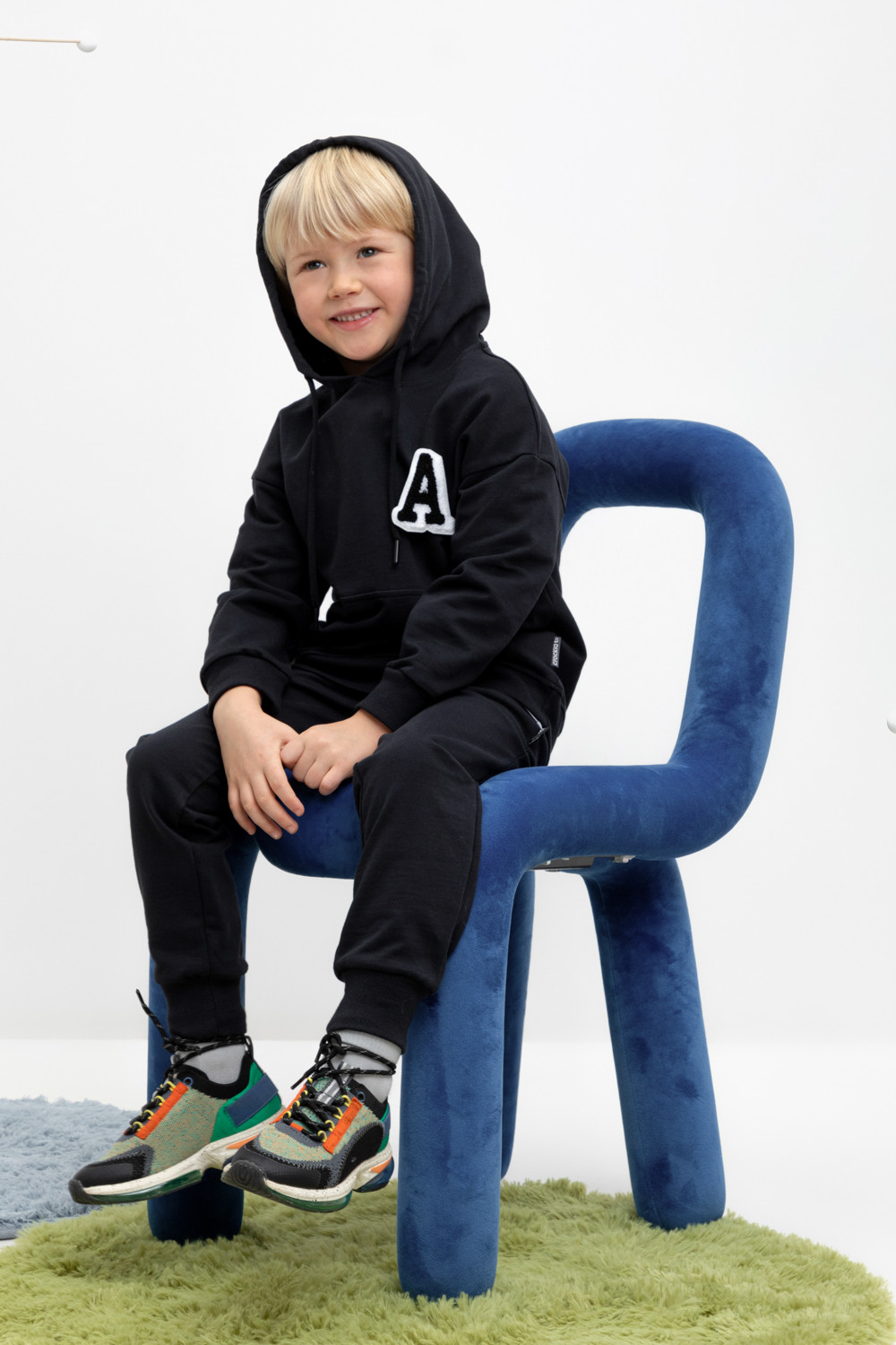 Толстовки для мальчика, артикул: КР 302317, цвет: черный3, фото 5