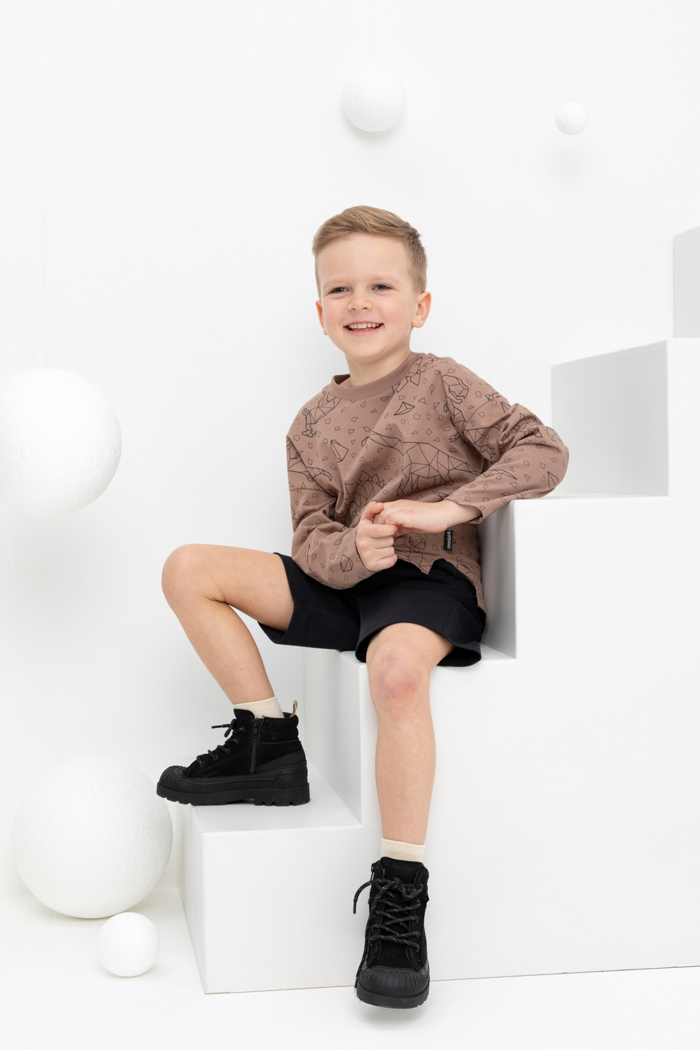 Шорты для мальчика, артикул: КР 400540, цвет: черный3, фото 5