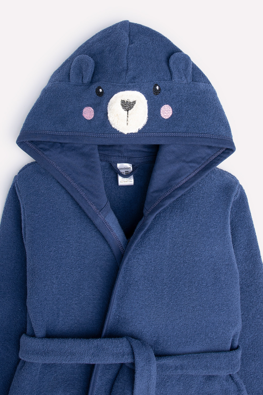 Халат для мальчика, артикул: К 5481, цвет: темно-синий, фото 5