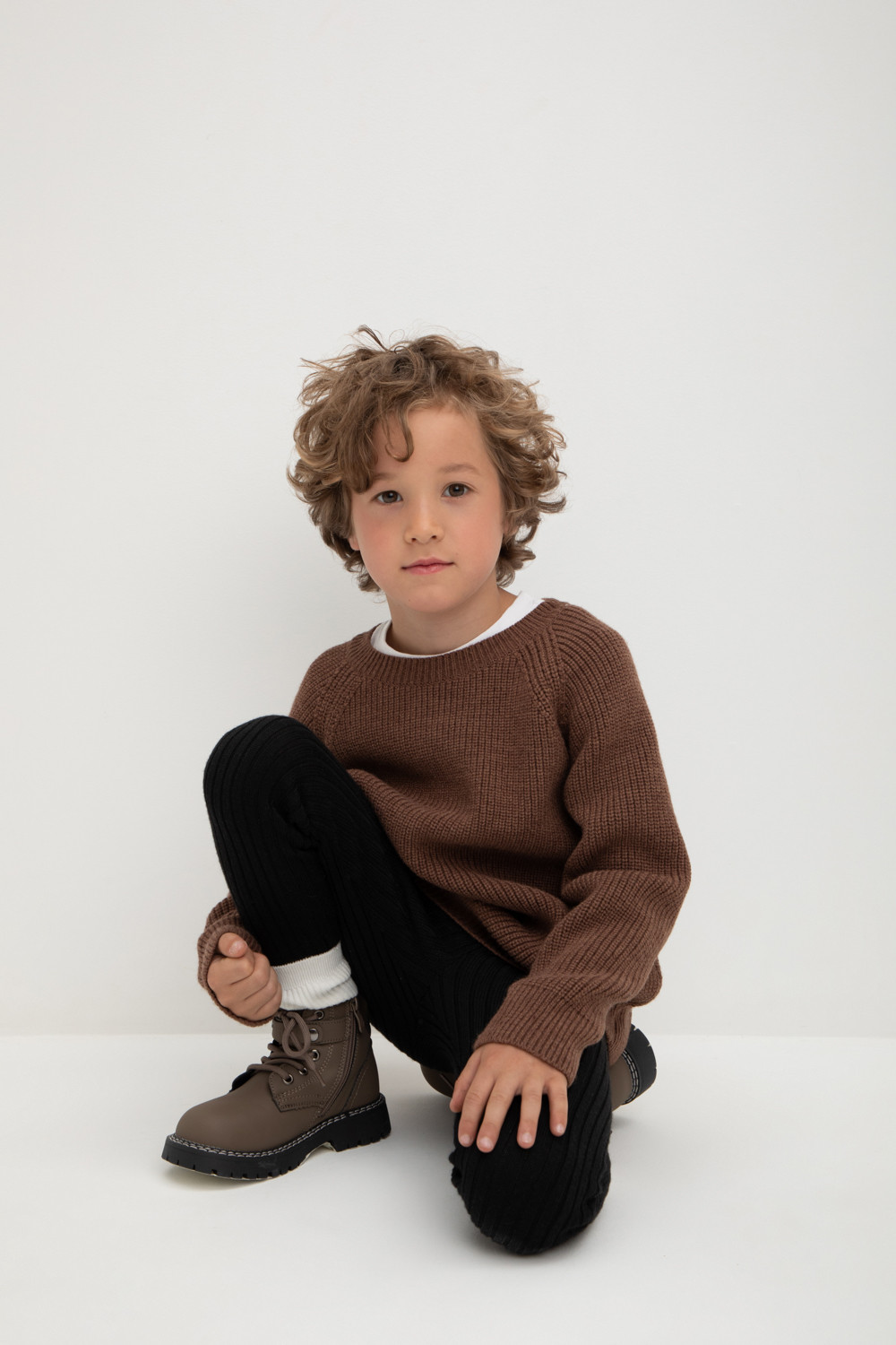 Джемпер для мальчика, артикул: КВ 30123/23ш, цвет: бежевый, фото 5