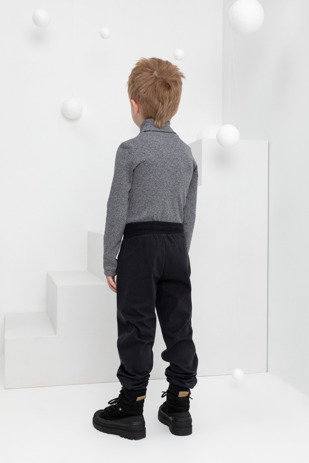 Брюки для мальчика, артикул: КР 400613, цвет: черный3, фото 5