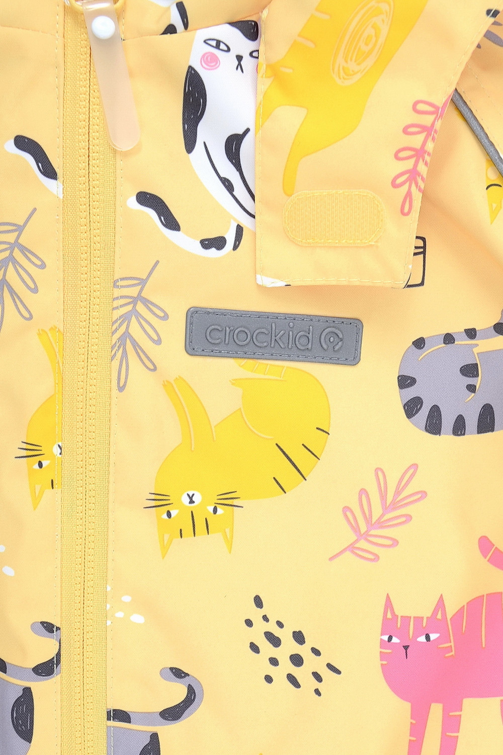 Комбинезоны утепленные для девочки, артикул: ВК 60007/н/35 УЗГ, цвет: желтый, фото 5