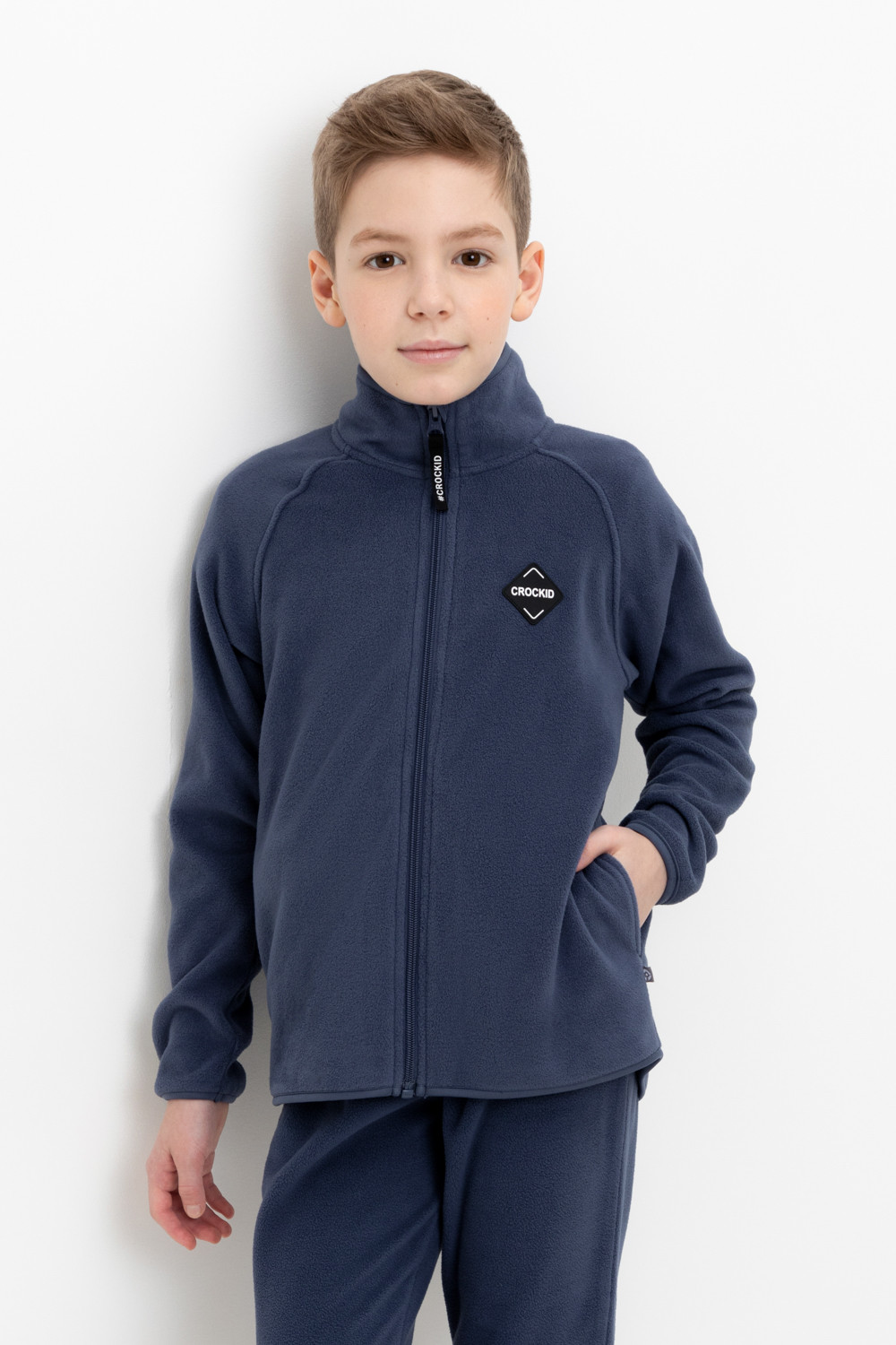 Куртка для мальчика, артикул: ФЛ 34011/30 ГР, цвет: синий, фото 5