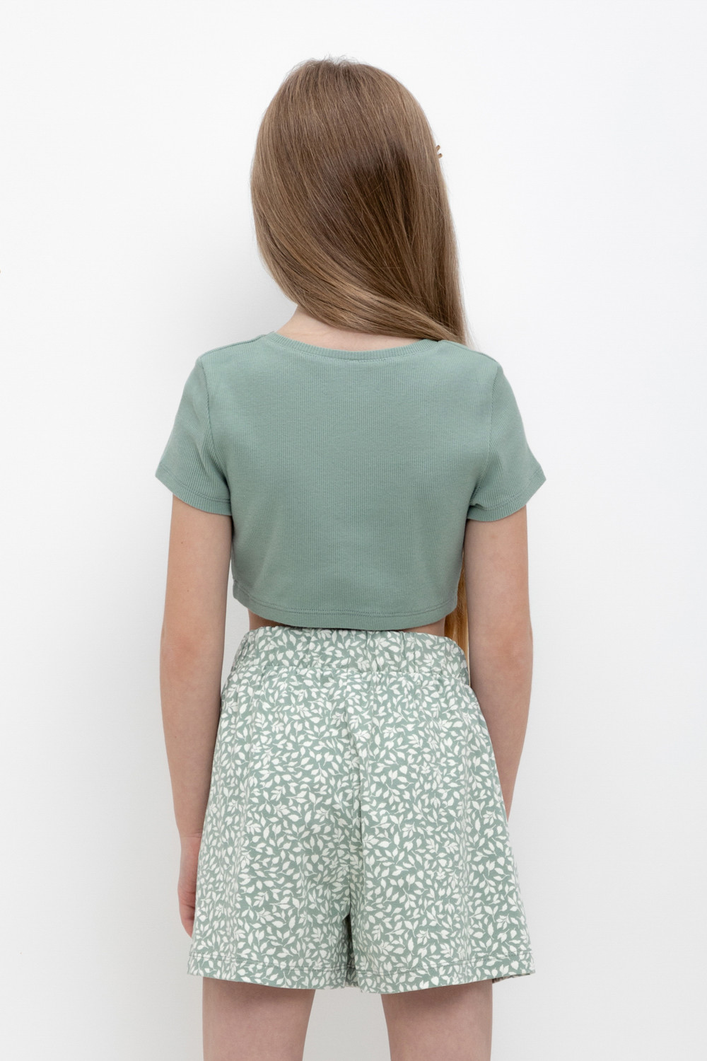 Футболка для девочки, артикул: КР 302049, цвет: минт, фото 5