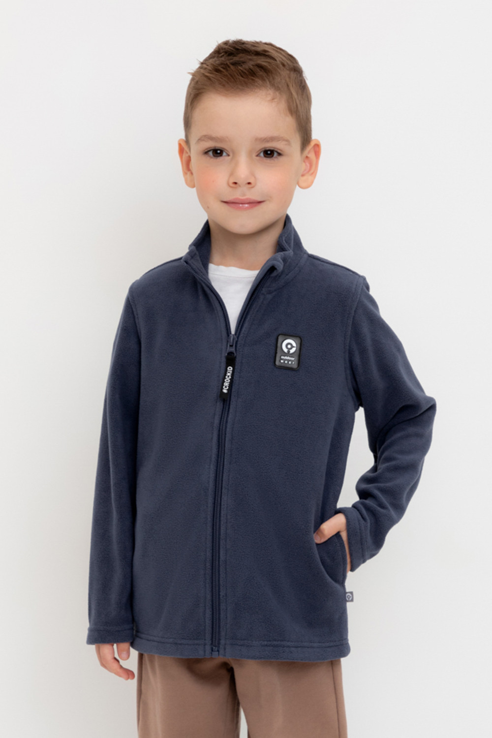 Куртка для мальчика, артикул: ФЛ 34025/2 ГР, цвет: синий, фото 5