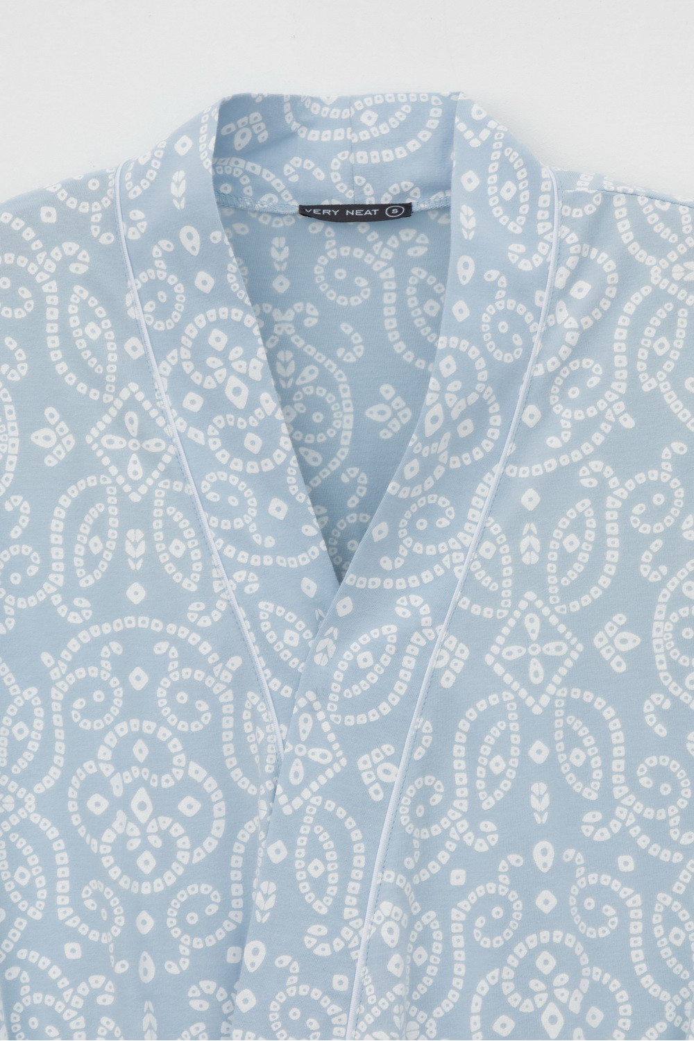 Халаты женские для мам, артикул: Е 50005, цвет: голубой, фото 6