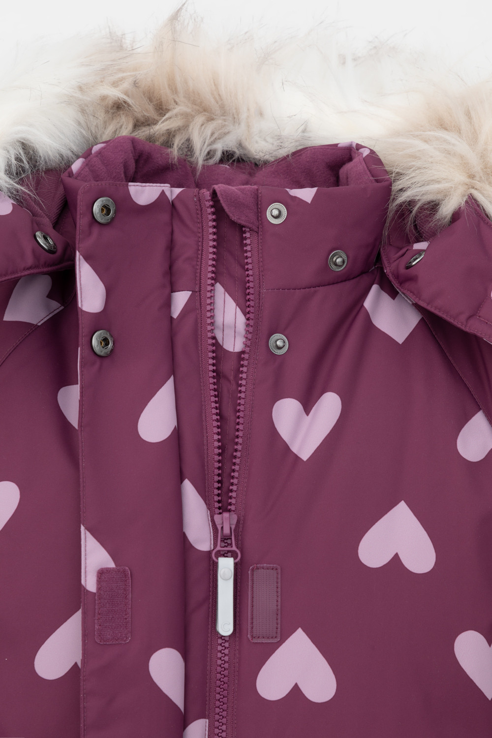 Комбинезоны утепленные для девочки, артикул: ВК 60120/н/2 ГР, цвет: бордовый, фото 6