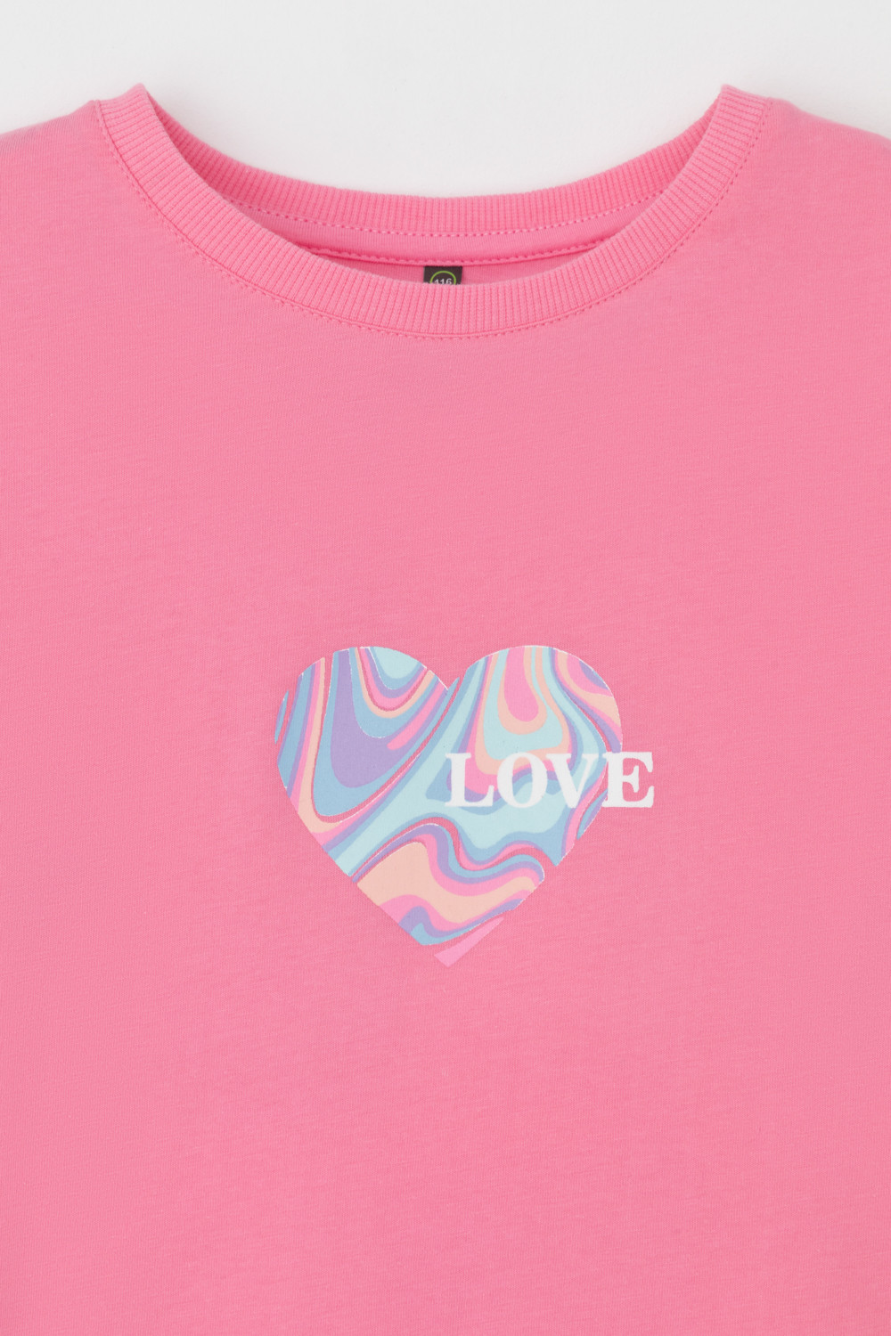 Футболка для девочки, артикул: КР 302683, цвет: ярко-розовый, фото 6