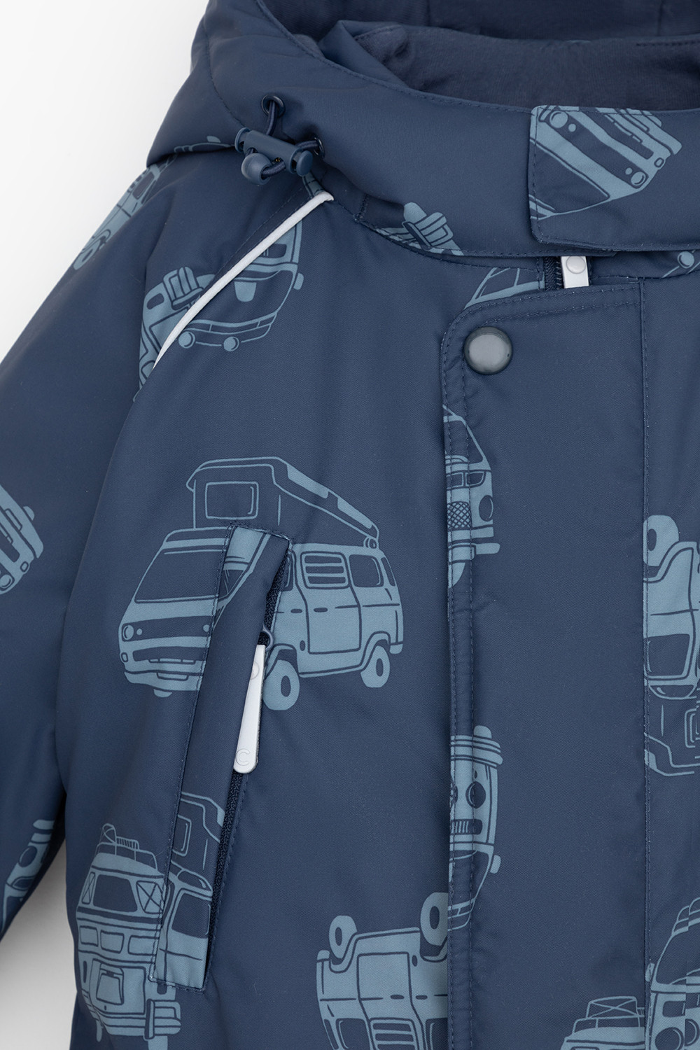 Комбинезоны утепленные для мальчика, артикул: ВК 60032/н/37 Ал, цвет: темно-синий, фото 6