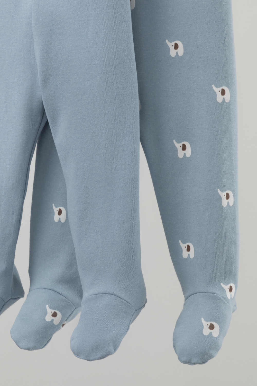 Ползунки для новорожденных, артикул: К 400220-2уп, цвет: синий, фото 6