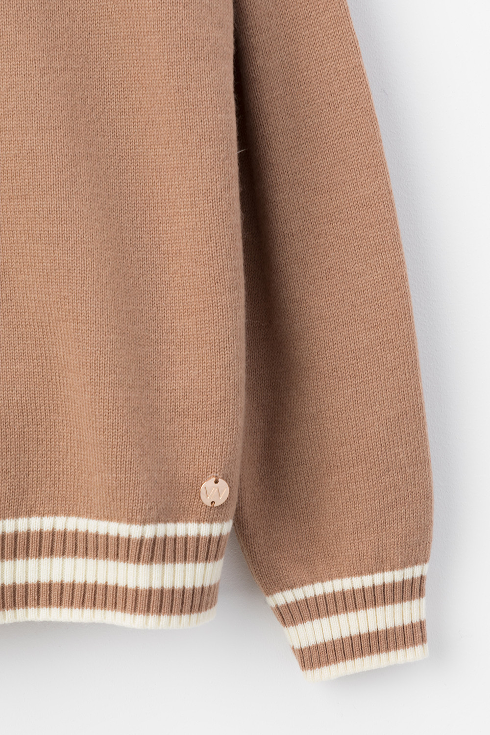 Джемперы женские для мам, артикул: ЕВ 30051/ш, цвет: бежевый, фото 6