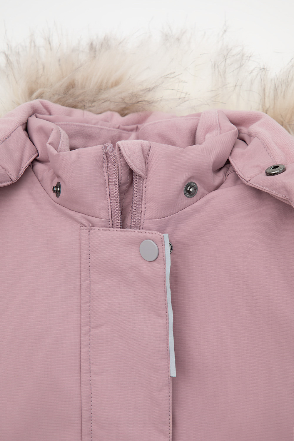 Куртка для девочки, артикул: ВК 38101/2 ГР, цвет: фиолетовый, фото 6